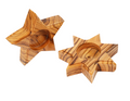 Olive Wood Candle Holder_ Tea Light Star Shaped