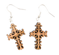Earring_ Olive Wood Cross