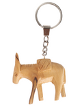 Olive Wood Keychain_ Donkey