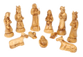 Olive Wood Nativity Scene_ Detailed Nativity Figurines