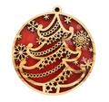 Olive Wood Ornament_ Christmas Tree in Circle
