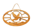 Olive Wood Ornament_ Peace with Dove Plaque